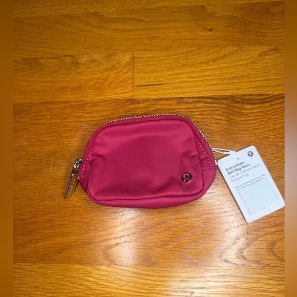 lululemon athletica Accessories - Lululemon Everywhere Belt Bag Nano Pink | NWT | Mini Crossbody Pouch Keychain